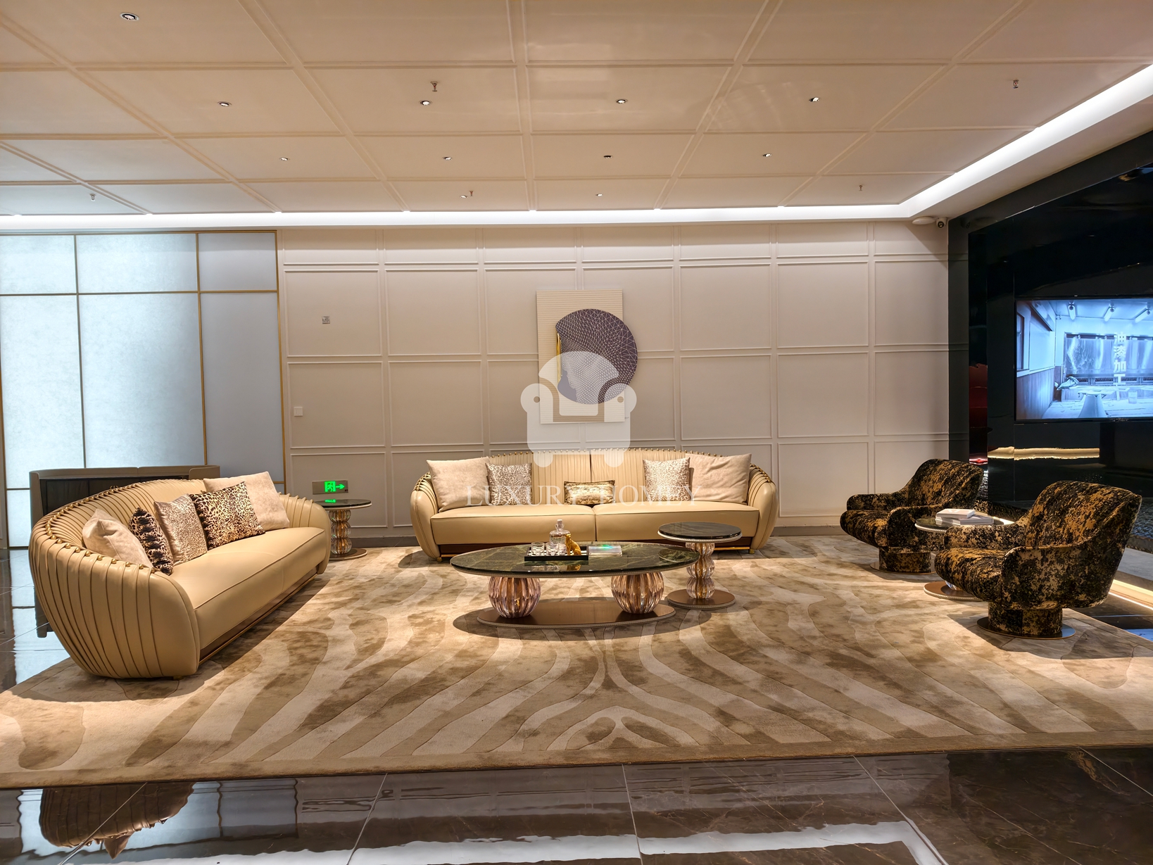 Soft luxury living room collection