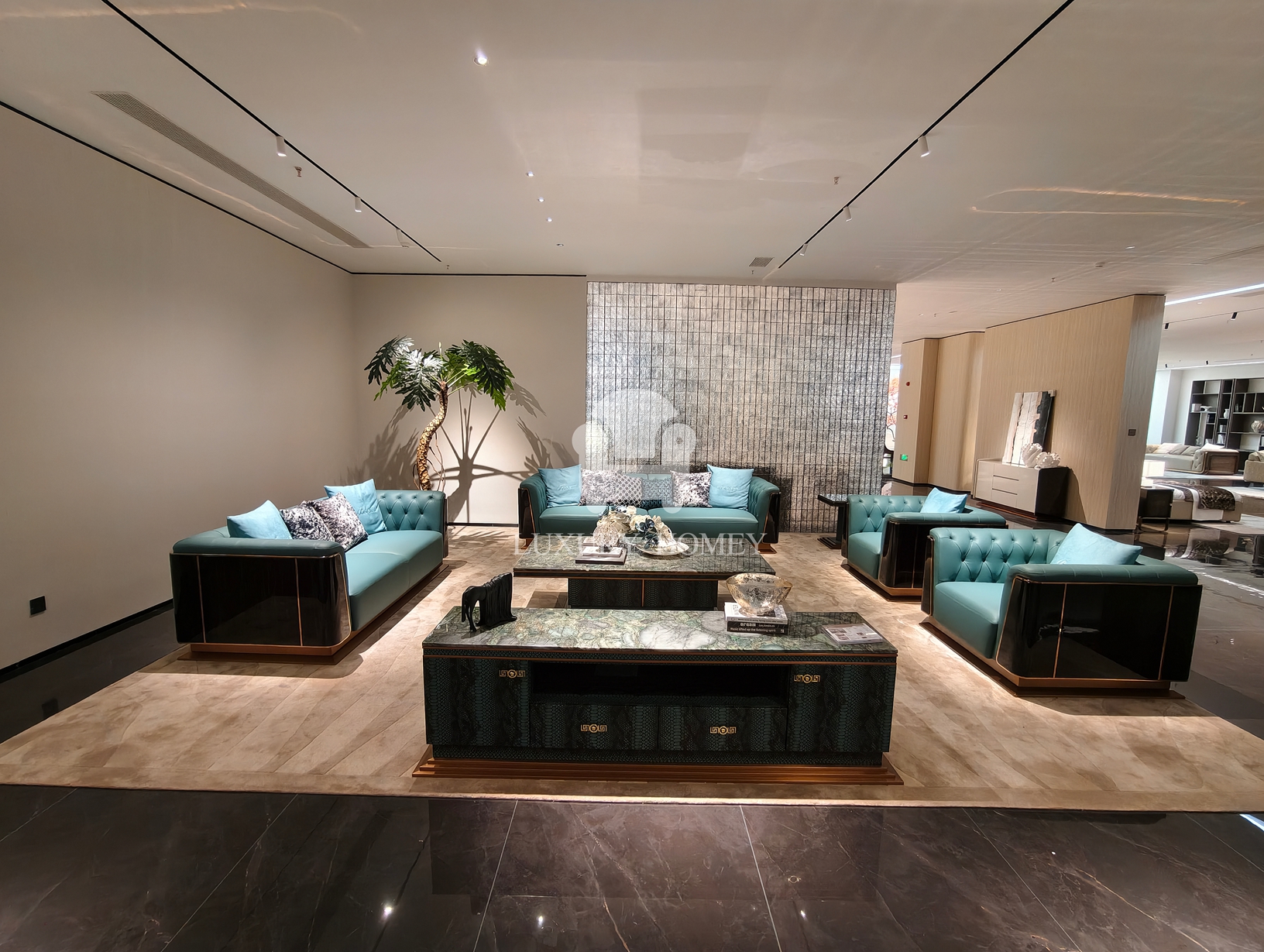 Luxury furniture showroom
