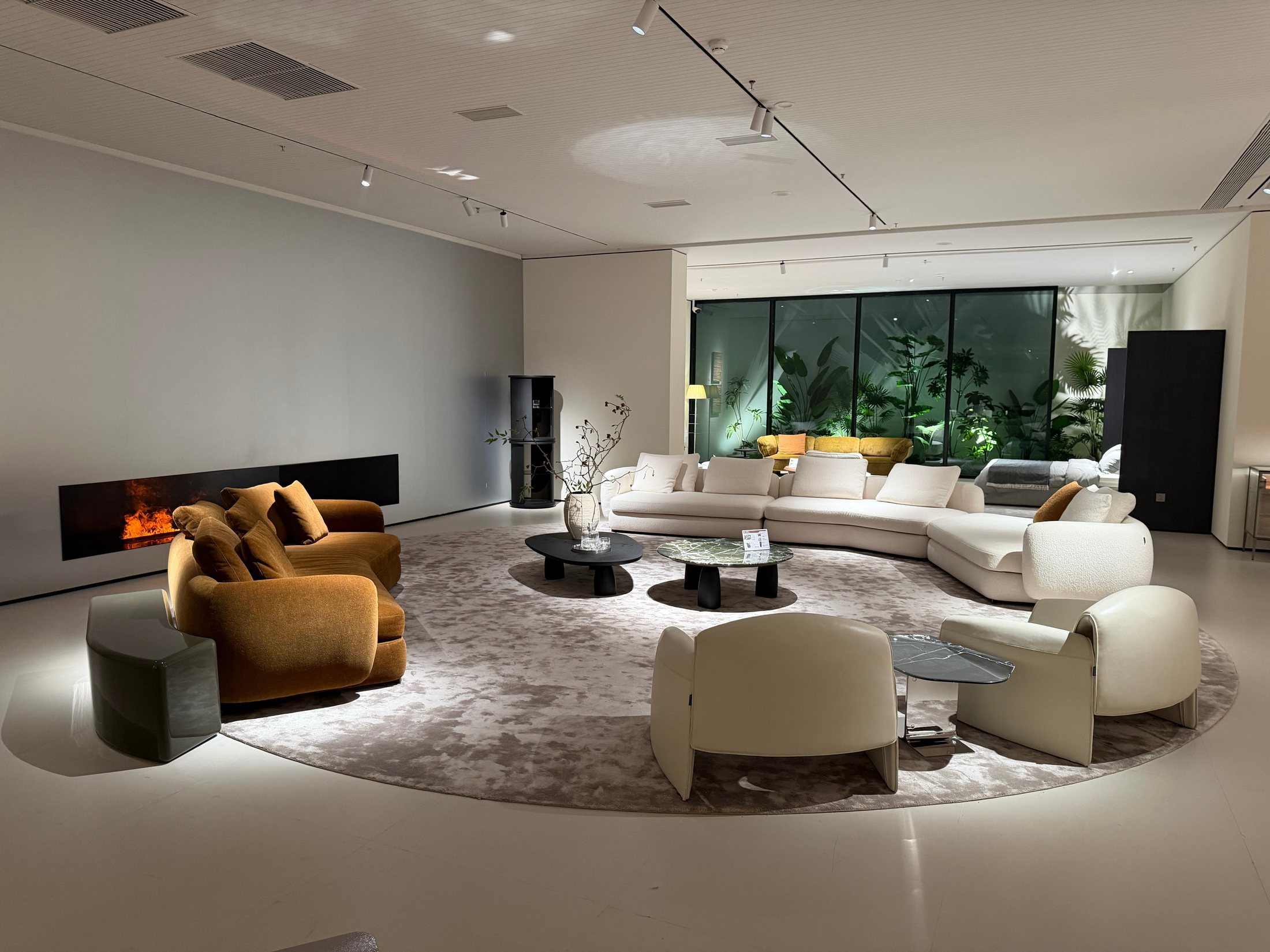 Warm modern luxury lounge collection